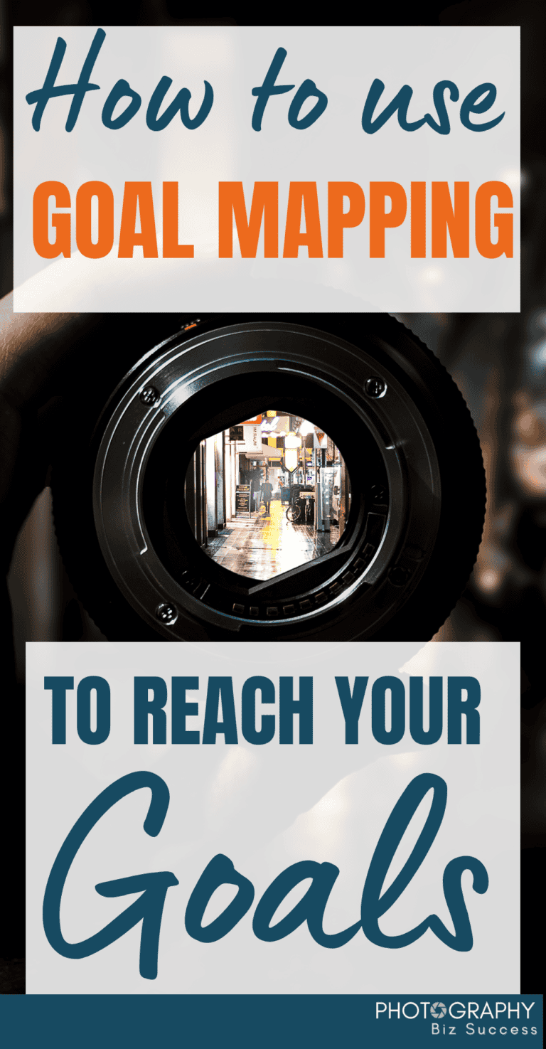 How To Use Goal Mapping To Reach Your Goals - Photography Biz Success